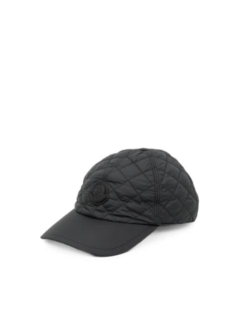 Moncler DIAMOND-QUILTED BASEBALL CAP