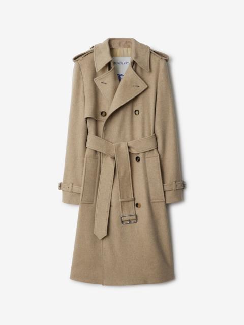 Burberry Cashmere Trench Coat