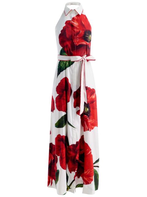 Alice + Olivia CHASSIDY HALTER MAXI DRESS