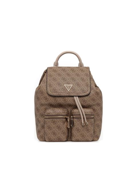 GUESS USA Manhattan monogram flap backpack