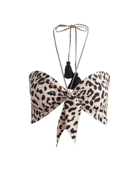 Alice + Olivia LIVIA HALTER TOP
