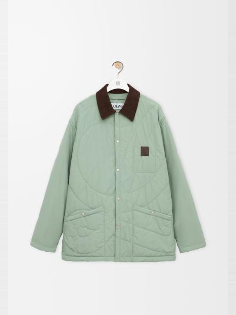Loewe Padded overshirt in technical shell
