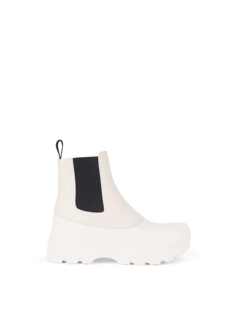 Loewe Field chelsea boot in nubuck and rubber