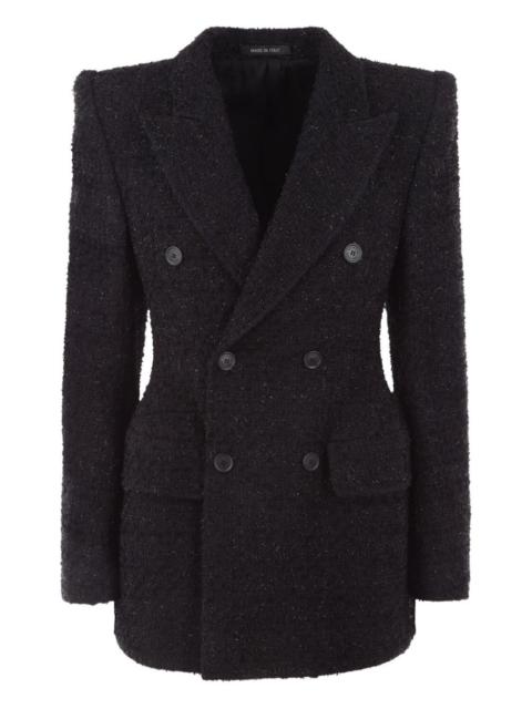 BALENCIAGA Hourglass tweed blazer