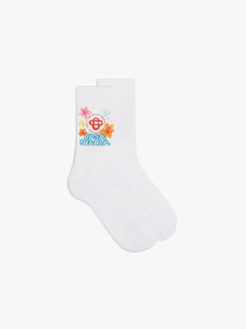 CASABLANCA Collage D’Icones Graphiques Socks | Casablanca Paris