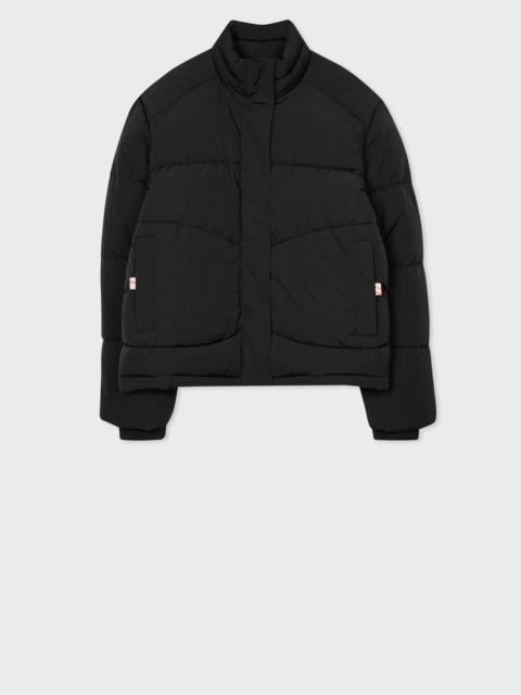 Paul Smith Women's Black Crinkle Short Quilted Coat