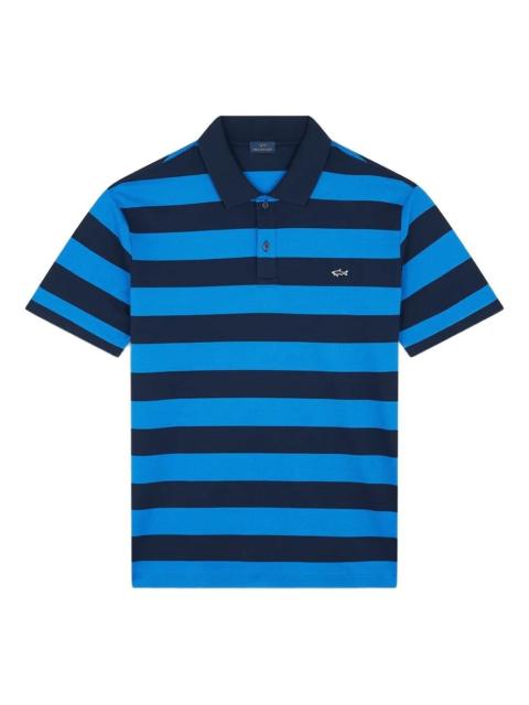 Paul & Shark DOUBLE PIQUÉ COTTON POLO