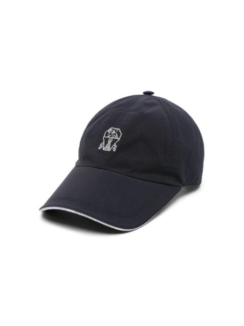Brunello Cucinelli logo-embroidered baseball cap