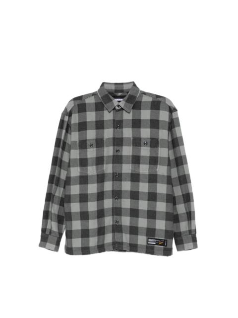NEIGHBORHOOD GARMENT DYED CHECK SHIRT