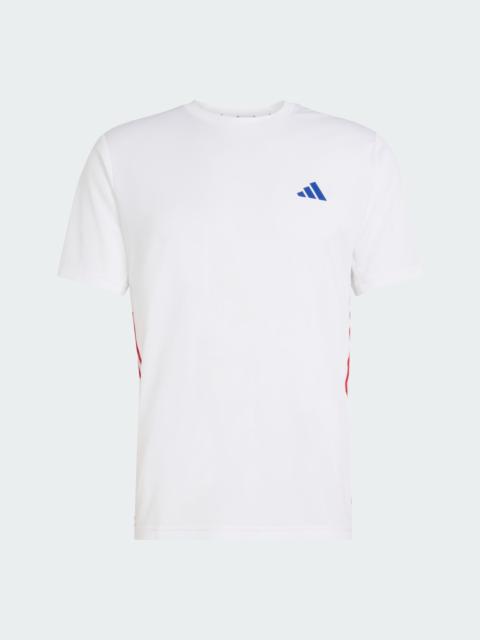 adidas WORKOUT ESSENTIALS BASE 3-STRIPES T-SHIRT