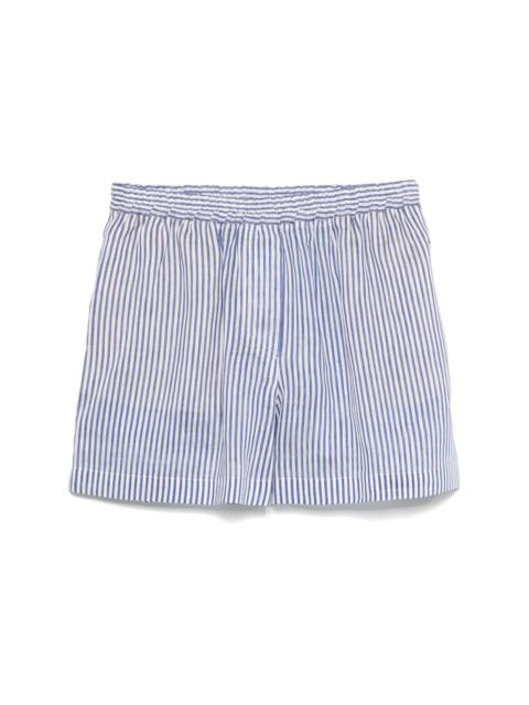 striped shorts