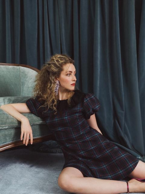Hill House Home The Antoinette Dress - Jewel Tartan