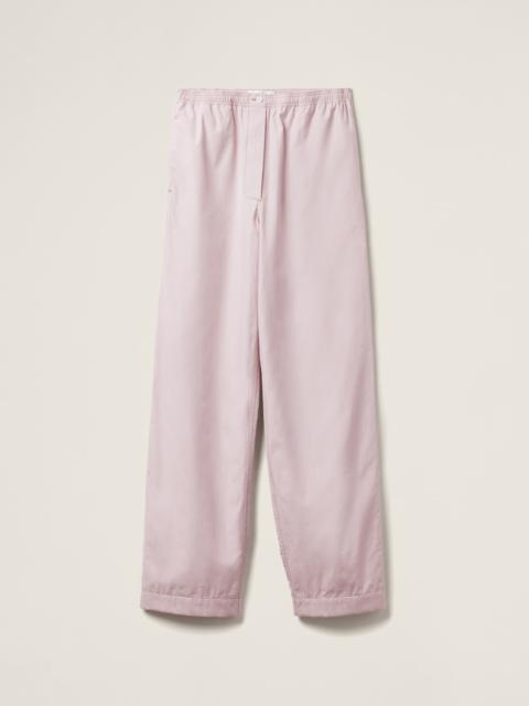Miu Miu Poplin pajama pants