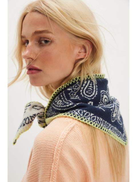 FREE PEOPLE Carmen Knitted Triangle Bandana