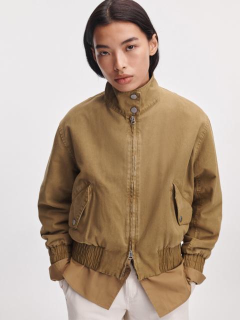 rag & bone Eliza Canvas Bomber Jacket