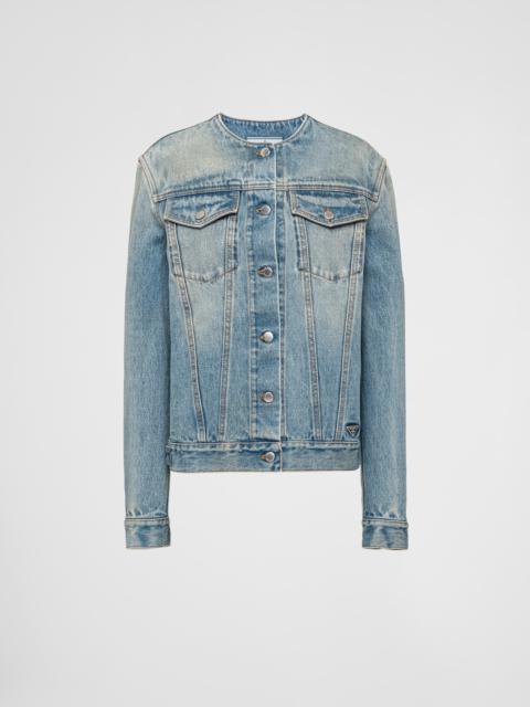 Prada Denim blouson jacket