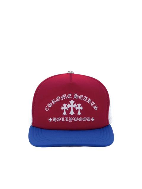 Chrome Hearts Triple Cross Hollywood trucker hat