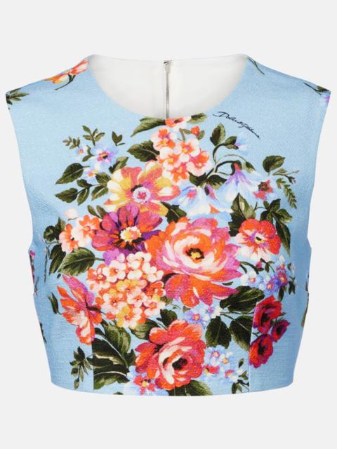 Dolce & Gabbana Floral cotton top