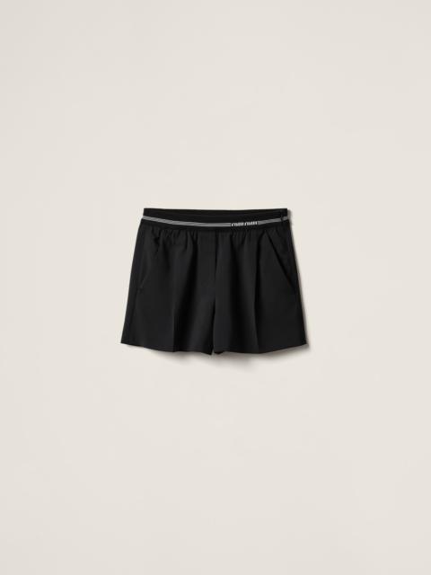 Wool shorts