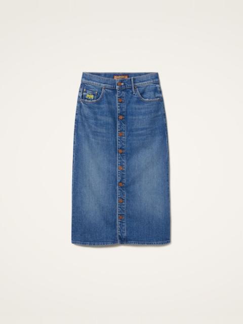 La DoubleJ The Button Front Vagabond Midi Skirt