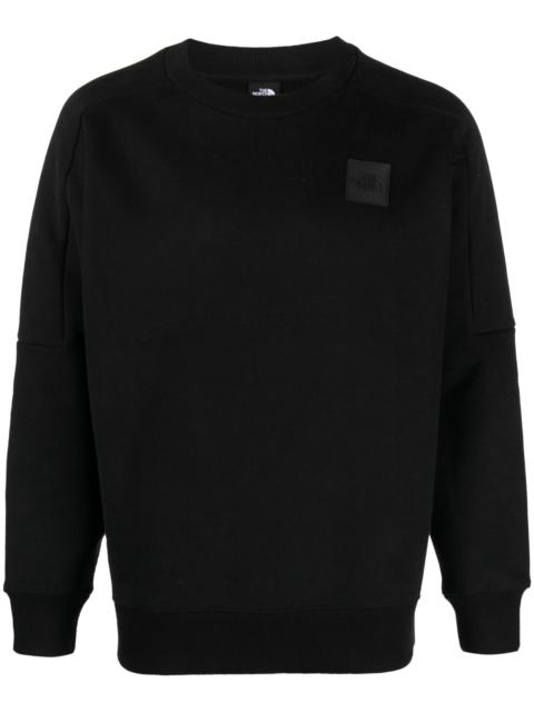 Black The 498 logo-patch sweatshirt