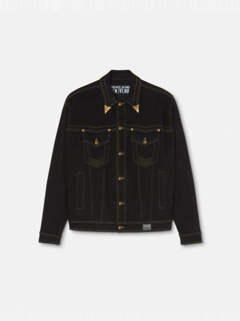 VERSACE JEANS COUTURE Denim Blouson Jacket