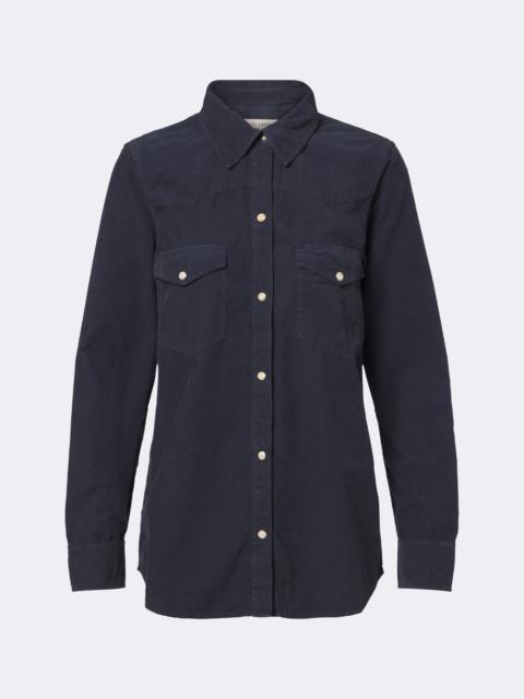 NILI LOTAN Travis cotton corduroy shirt