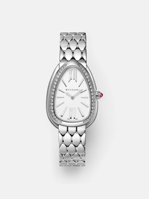BVLGARI Serpenti Seduttori watch with diamonds
