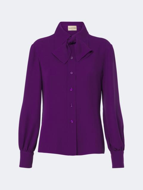 Valentino Cady Couture tie-neck blouse