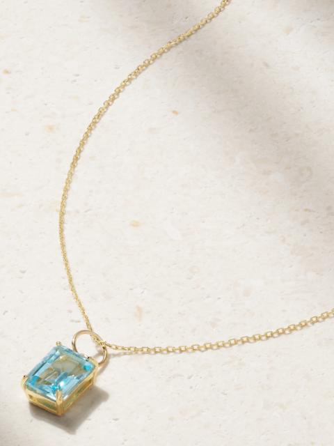 MATEO 14-karat Gold Topaz Necklace