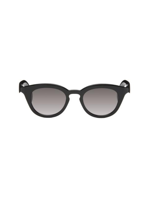 GUCCI Black Round Frame Sunglasses