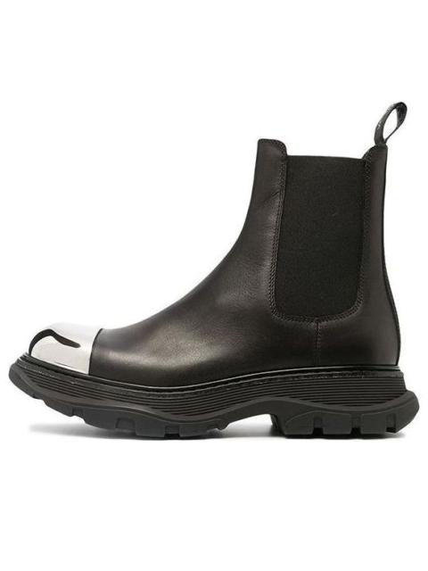 Alexander McQueen Alexander McQueen Tread Slick Boot 'Black Silver' 634614WHXHF1081