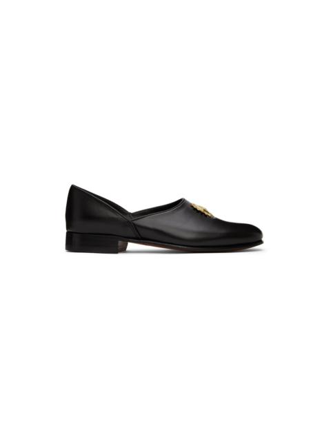 BODE Black Appenzeller House Loafers