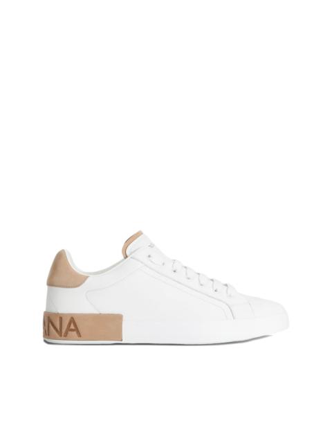 Dolce & Gabbana Portofino leather sneakers