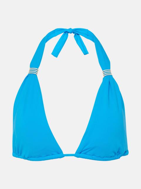 MELISSA ODABASH Grenada halterneck bikini top