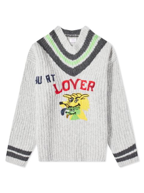 ERL ERL Unisex Hurt Lover Varsity V-neck