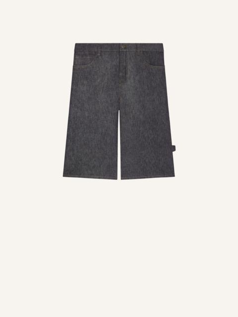 courrèges HAMMER TWILL SHORTS
