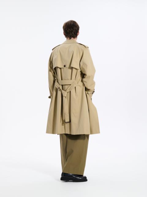 Mackintosh Blanefield Gabardine Double Breasted Trench Coat