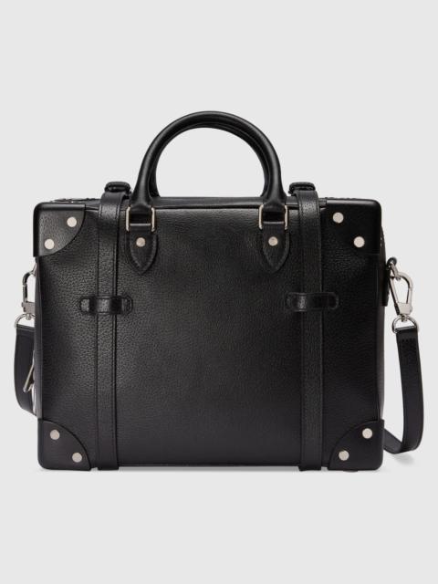 GUCCI Leather mini suitcase