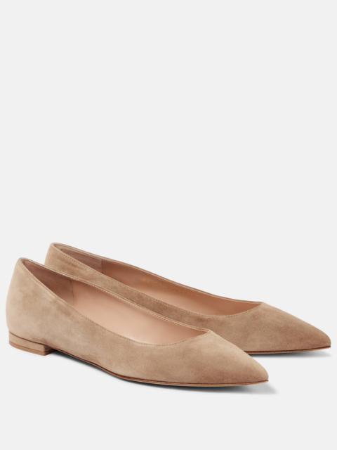 Gianvito Rossi Gianvito suede ballet flats