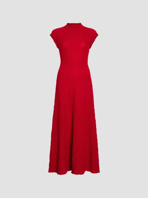 Proenza Schouler Women's Cleo Stretch Jersey Jacquard A-Line Midi Dress - Red