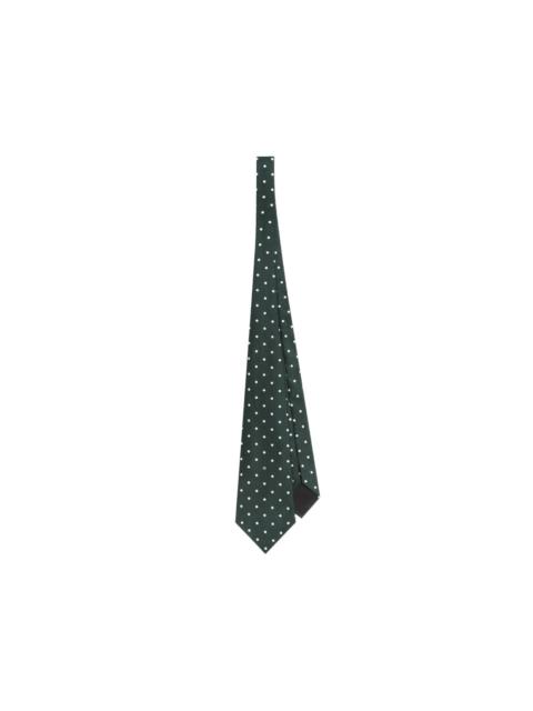 Dolce & Gabbana polka dot-print silk twill tie