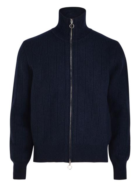 Oliver Spencer Overton zip-fastening roll-neck cardigan