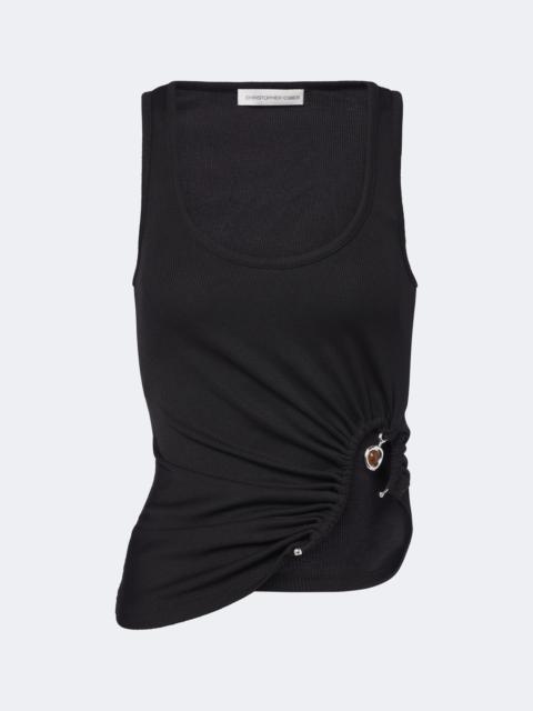 CHRISTOPHER ESBER Diverge Droplet jersey top