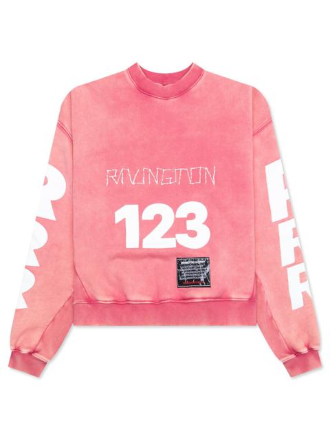 RRR123 Uso 123 Cva Long Sleeve Tee Pink
