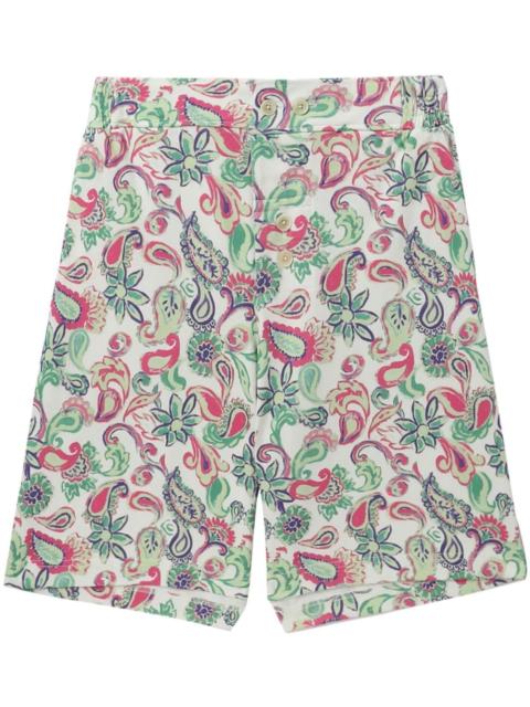 JACQUEMUS Le short Pingo paisley-print shorts