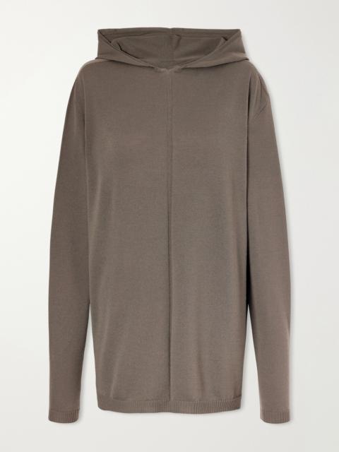 Rick Owens Wool Hoodie