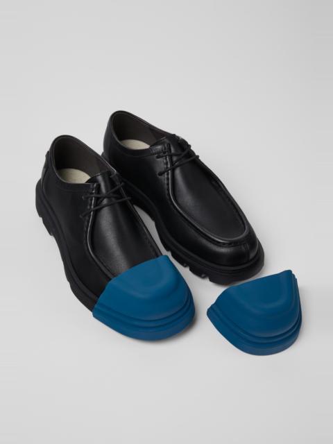 CAMPER Junction Toe Caps Blue rubber toe caps