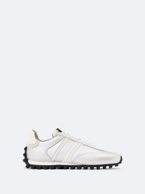 ALLSAINTS ROBIN NYLON AND SUEDE RUNNER SNEAKERS