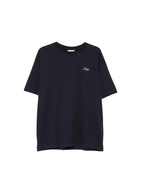 Drôle de Monsieur logo-embroidered T-shirt by DROLE DE MONSIEUR